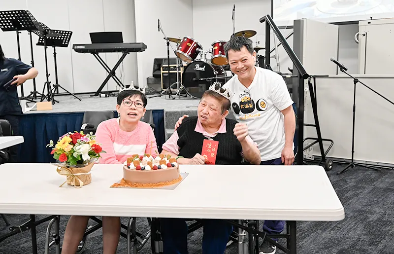 senior birthday celebration